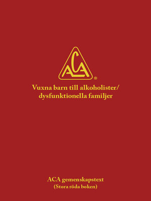 cover image of Vuxna barn till alkoholister/dysfunktionella familjer